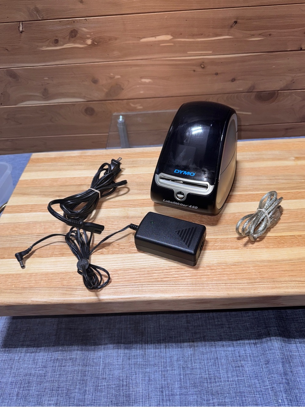Dymo Thermal LabelWriter 450 USB Label Maker Writer w/ Cables/Cords Tested Works